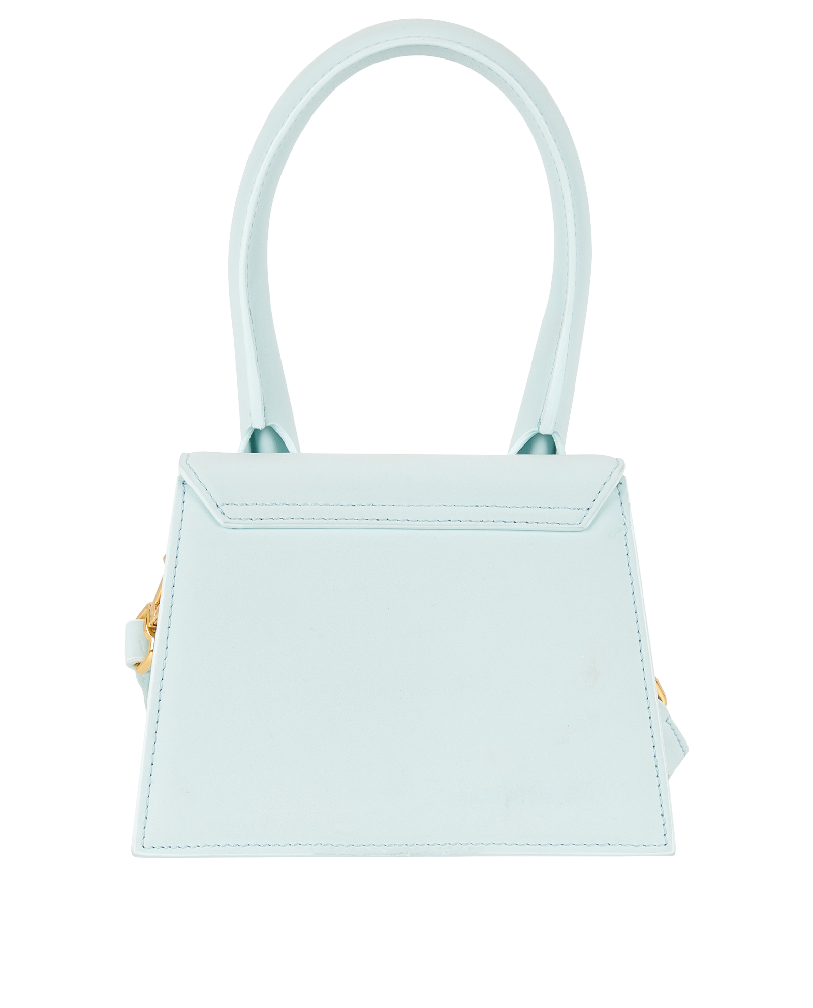 Le Chiquito Moyen, &pound;220, Handbags, Light Blue, Leather, Back view